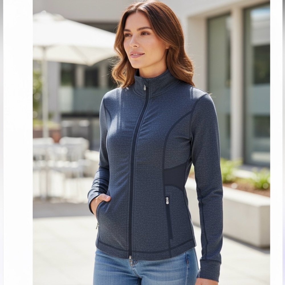 Old Navy Active Fitted Zip Up Jacket